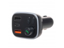 Автомобильный FM-трансмиттер - P2 QC3.0  2USB/Type-C (black) (212244)