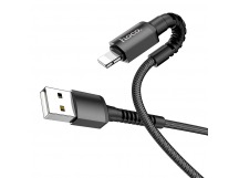 Кабель USB - Apple lightning Hoco X71 Especial, 100 см 2,4А (black) (206189)