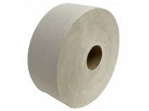 Туалетная бумага ПРОФ 1сл/400м в рулоне серая макулатура 1/6рул