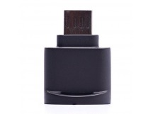 Адаптер - для чтения карт microSD, micro USB-порт (black) (212696)