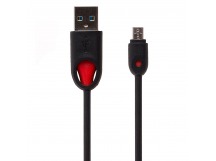 Кабель USB - micro USB Kurato RORI-M200 100см 2,5A  (black) (106671)