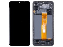 Дисплей для Samsung A125F (A12) модуль Черный - Оптима