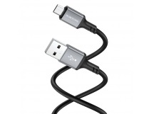 Кабель USB - Micro USB Borofone BX83 (2.4A, силикон, термостойкий) Черный