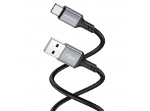 Кабель USB - Type-C Borofone BX83 (3A, силикон, термостойкий) Черный