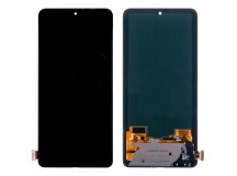 Дисплей для Xiaomi Poco F3/Mi 11i/K40/K40 Pro (M2012K11AG) в сборе с тачскрином Черный - (OLED)