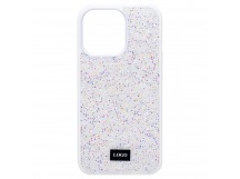 Чехол-накладка - PC071 POSH SHINE для "Apple iPhone 13 Pro" россыпь кристаллов (white) (212739)
