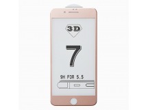 Защитное стекло Full Screen Activ 3D для "Apple iPhone 7 Plus/iPhone 8 Plus" (rose)(69561)