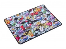 Коврик для мышки Vixion MP35 350x250x3 мм Граффити микс