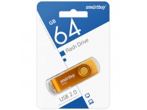 Флеш-накопитель USB 64GB Smart Buy Twist жёлтый