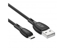 Кабель USB - micro USB BOROFONE BX86 (черный) 1м