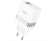 Адаптер сетевой Hoco N21 (30W, QС3.0, PD) Белый