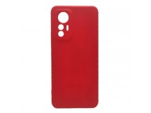 Чехол на Xiaomi 12 Lite Silicone Case (красный)