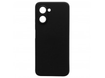 Чехол на Realme C33 Silicone Case (черный)