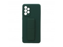 Чехол Magnetic Stend 2 для Samsung A73 (007) темно зеленый