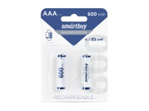Аккумулятор NiMh Smartbuy AAA600mAh/2BL (цена за 1шт. блистер 2шт)