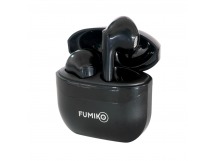 Беспроводные TWS наушники Fumiko BE12 Touch-сенсор (3 ч/200 mAh) черные