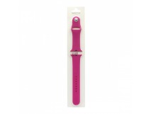 Силиконовый ремешок для часов Sport Band Apple Watch 42/44 mm розовый (052) L