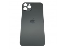 Задняя крышка iPhone 11 Pro (Оригинал c увел. вырезом) Черная