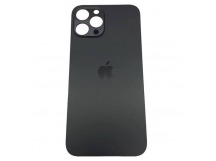 Задняя крышка iPhone 12 Pro Max (Оригинал c увел. вырезом) Черный