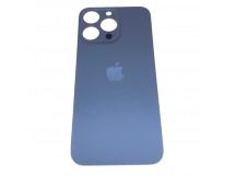 Задняя крышка iPhone 13 Pro (Оригинал c увел. вырезом) Голубой