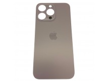 Задняя крышка iPhone 13 Pro (Оригинал c увел. вырезом) Золото