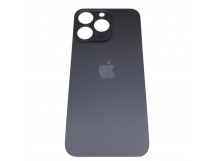 Задняя крышка iPhone 13 Pro (Оригинал c увел. вырезом) Черный