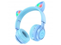 Накладные Bluetooth-наушники Hoco W39  (blue) (214064)
