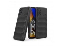 Чехол на Xiaomi Poco M4 Pro 4G Flexible Case (черный)