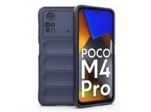 Чехол на Xiaomi Poco M4 Pro 4G Flexible Case (синий)