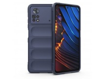 Чехол на Xiaomi Poco X4 Pro 5G Flexible Case (синий)