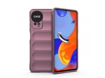 Чехол на Xiaomi Redmi Note 11 Pro+ 5G Flexible Case (бордовый)