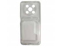 Чехол силиконовый Huawei Nova Y90 More choice с визитницей прозрачный