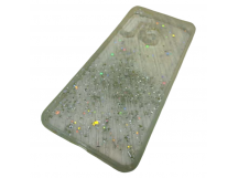 Чехол силикон-пластик Samsung A21 звездопад прозрачный