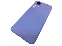 Чехол силиконовый Xiaomi 12 Pro Silicone Cover сиреневый