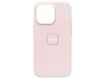 Чехол для iPhone 13 Pro Max Silicone Case,Magsafe с анимацией, розовый (light pink)