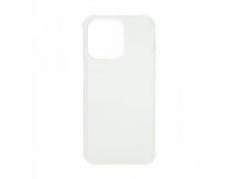 Чехол силиконовый iPhone 14 Pro противоударный прозрачный