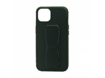 Чехол силикон-пластик iPhone 13 Magnetic stend зеленый