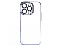 Чехол-накладка - PC073 с закрытой камерой для "Apple iPhone 14 Pro" (blue) (213847)