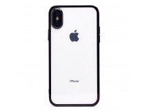 Чехол-накладка - PC073 с закрытой камерой для "Apple iPhone X/iPhone XS" (black) (213862)