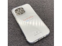 Чехол iPhone 14 Pro силикон JUST прозрачный 1.5mm