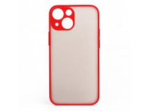 Чехол-накладка - PC041 для "Apple iPhone 14 Plus" (red/black) (214227)
