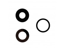 Стекло камеры для iPhone 14 Pro (комплект 3 шт) (100% components)