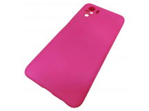 Чехол силиконовый POCO M5S Slicone Cover фуксия