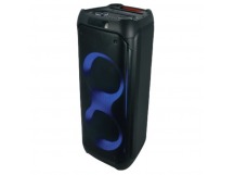 Колонка-Bluetooth Perfeo "Power Box 100 INFINITY" BT, EQ, MP3, AUX, FM, GT, TWS, LED, ПДУ, 2 Б/П МИК