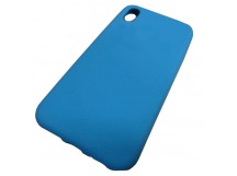 Чехол copy original силиконовый iPhone XR (полная защита) (016) голубой*