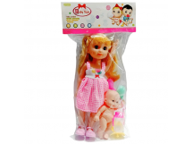 Кукла с пупсиком LD3402D-16T аксесс. в пакете, шт