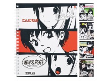 Тетрадь 96л. (клетка) А5+ АЛЬТ спираль "Manga anime" 7-96-661 глянц.лам.,асс., шт
