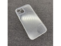Чехол iPhone 14 силикон JUST (Full Camera) прозрачный 1.5mm