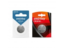Батарейка Smartbuy CR2016/1B литиевый (блистер 1шт)