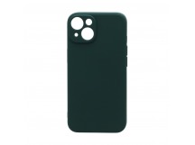 Чехол Silicone Case NEW ERA (накладка/силикон) для Apple iPhone 14/6.1 темно зеленый